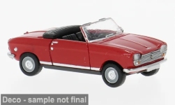 Brekina 29175 - H0 - Peugeot 204 Cabrio - rot